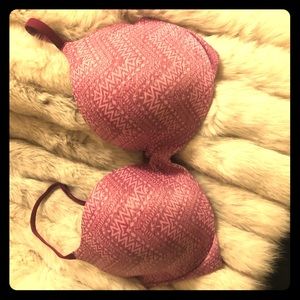 VS PINK Purple Push Up Bra